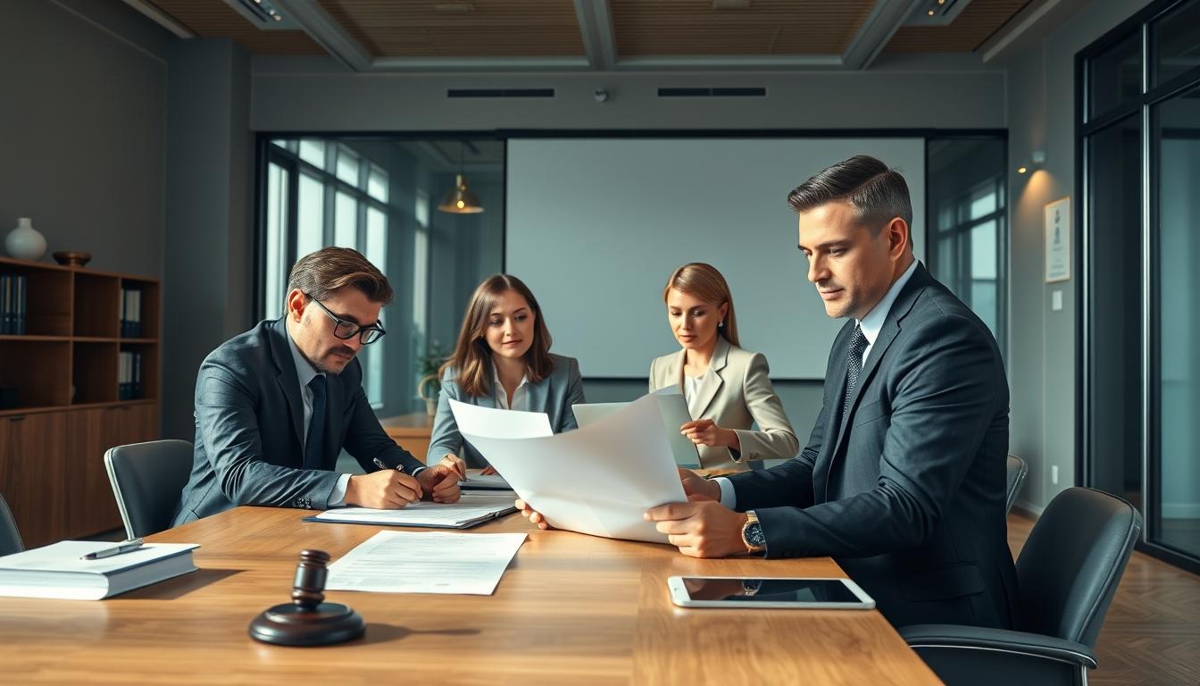 Property settlement paperwork and transfer review